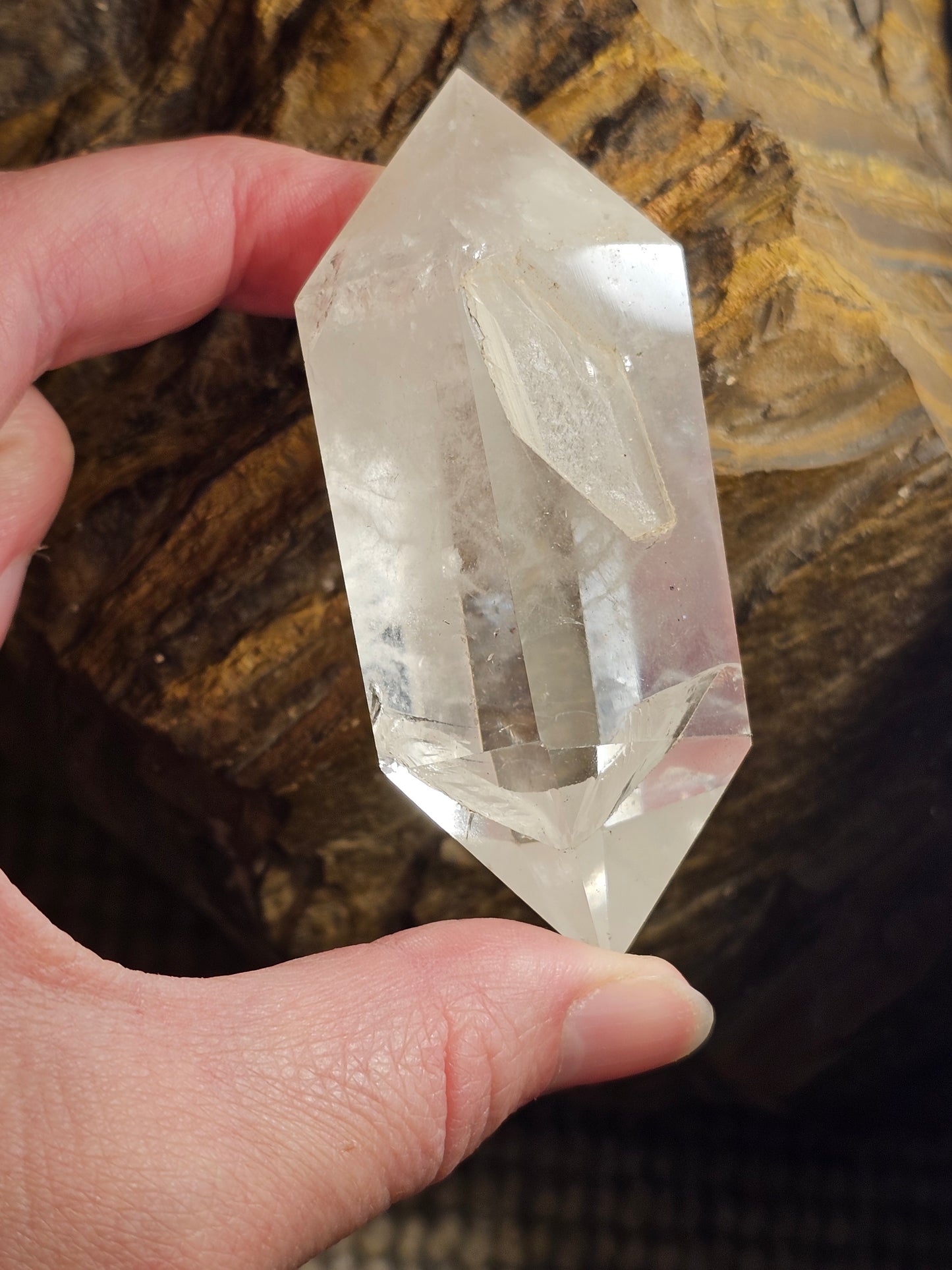 Bjergkrystal spids AA kvalitet (3)